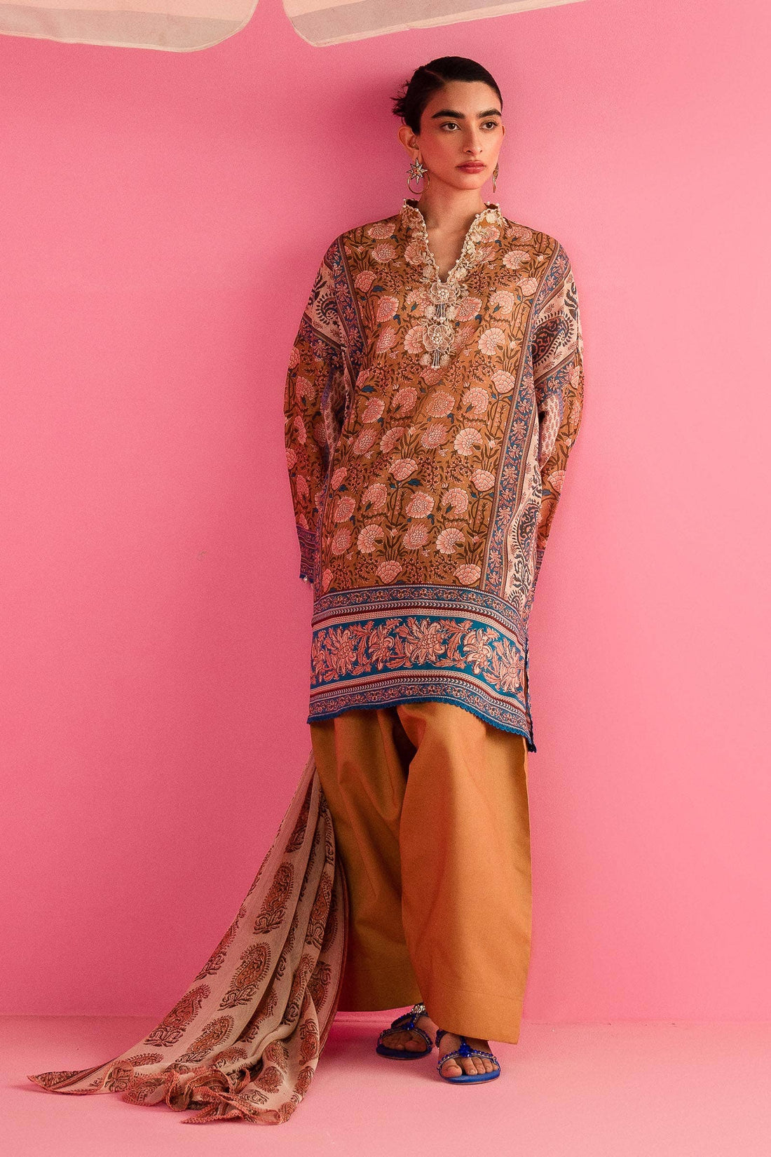 Sana Safinaz | Mahay Summer Lawn 24 | S-03 - House Of Anaya