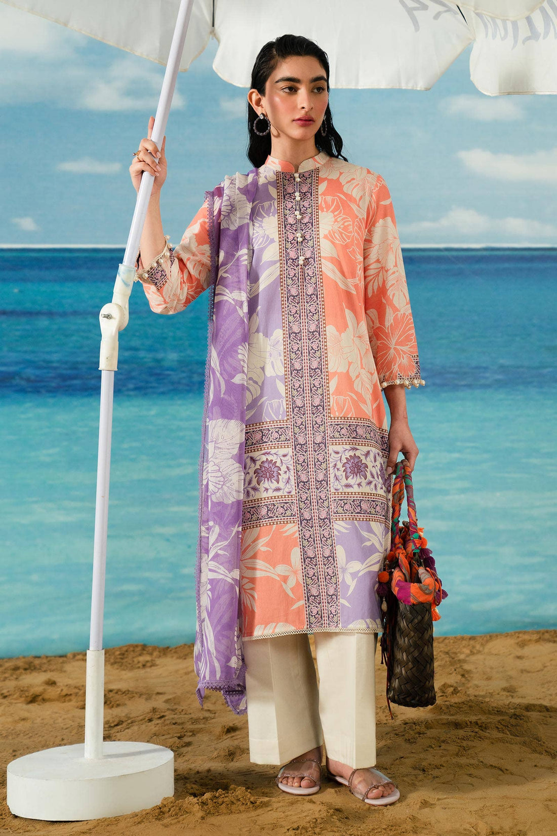 Sana Safinaz | Mahay Summer Lawn 24 | S-01 - House Of Anaya