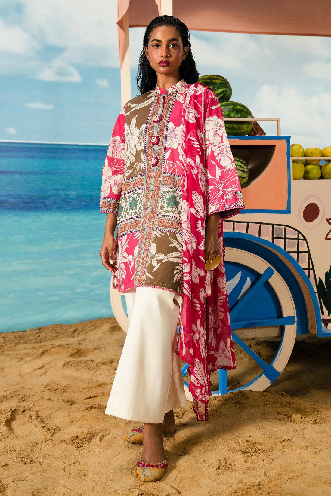 Sana Safinaz | Mahay Summer Lawn 24 | S-01 - House Of Anaya