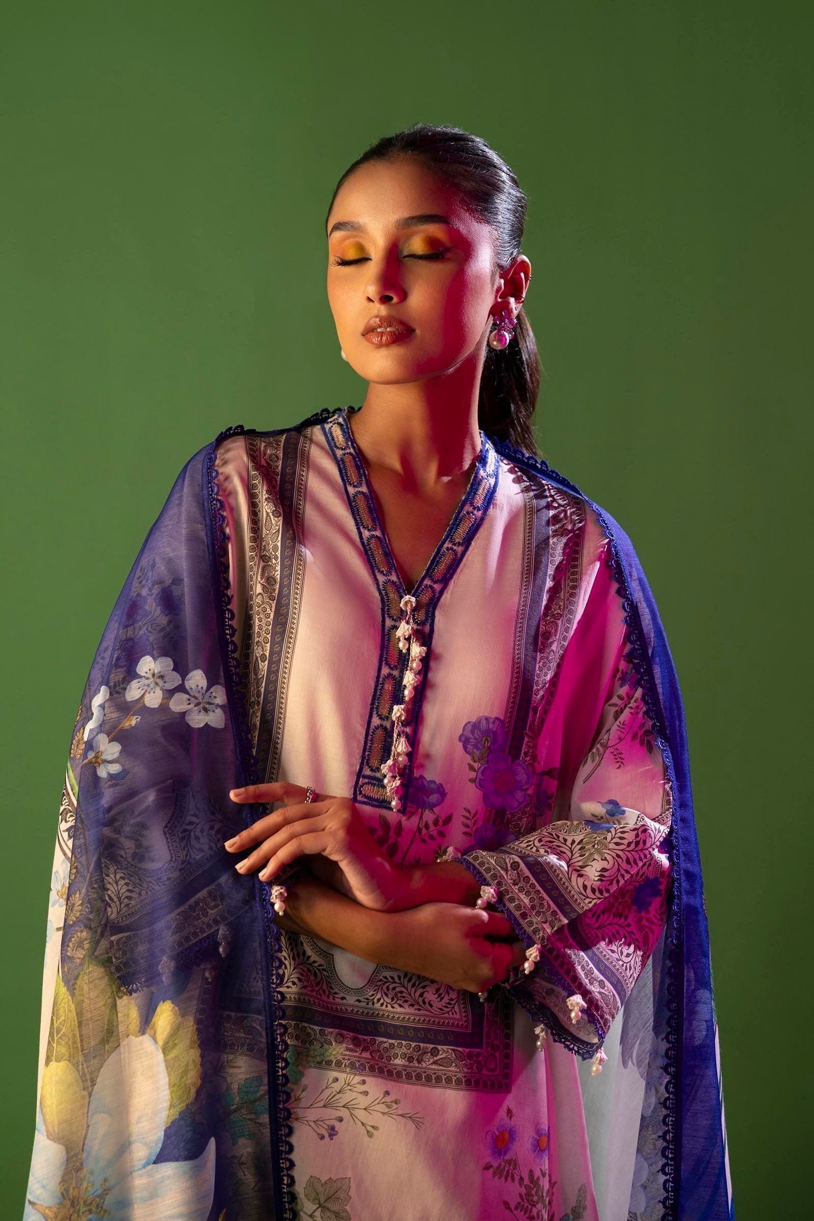 Sana Safinaz | Mahay Spring 25 | A-10 - House Of Anaya