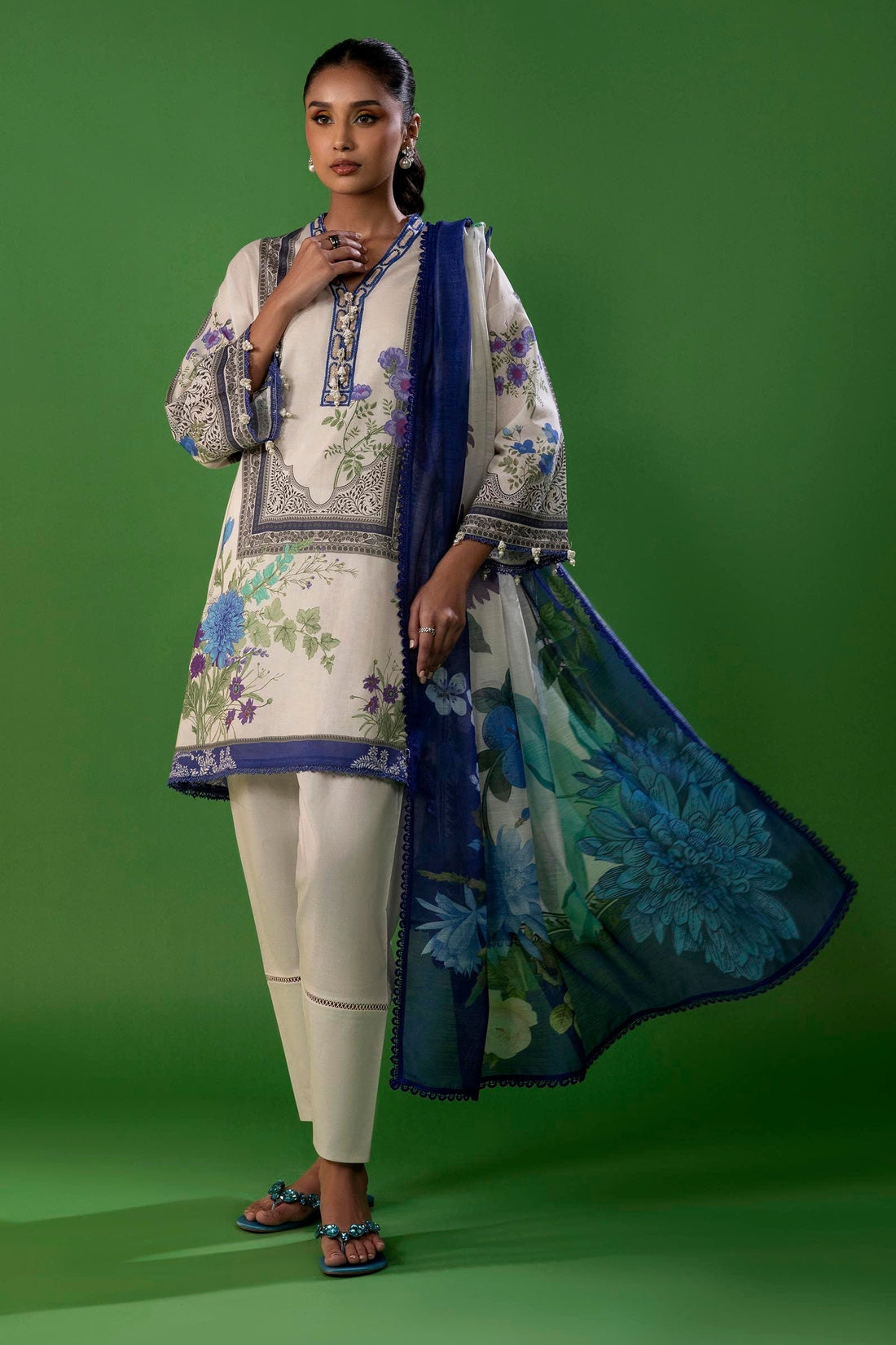 Sana Safinaz | Mahay Spring 25 | A-10 - House Of Anaya
