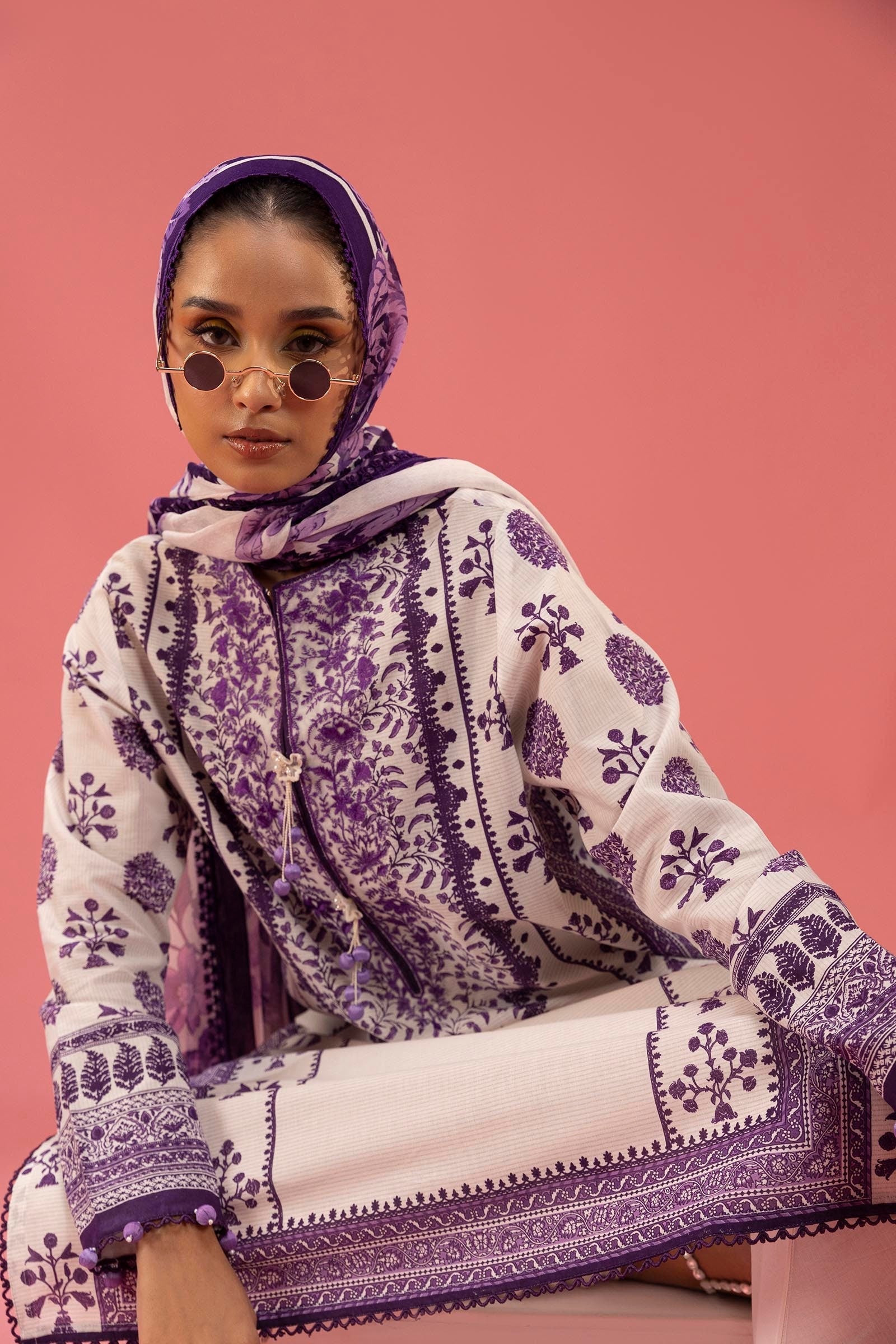 Sana Safinaz | Mahay Spring 25 | A-07 - House Of Anaya