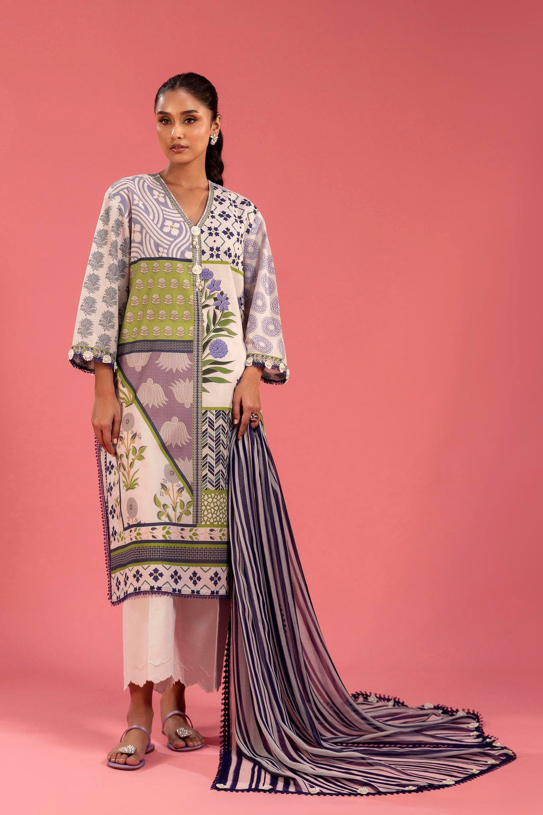 Sana Safinaz | Mahay Spring 25 | A-06 - House Of Anaya