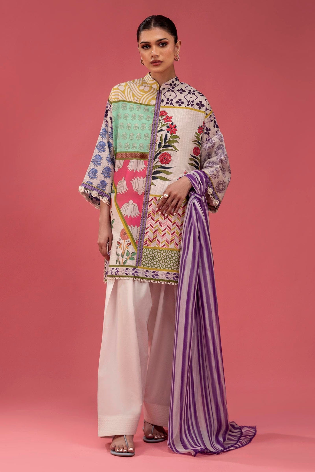 Sana Safinaz | Mahay Spring 25 | A-05 - House Of Anaya