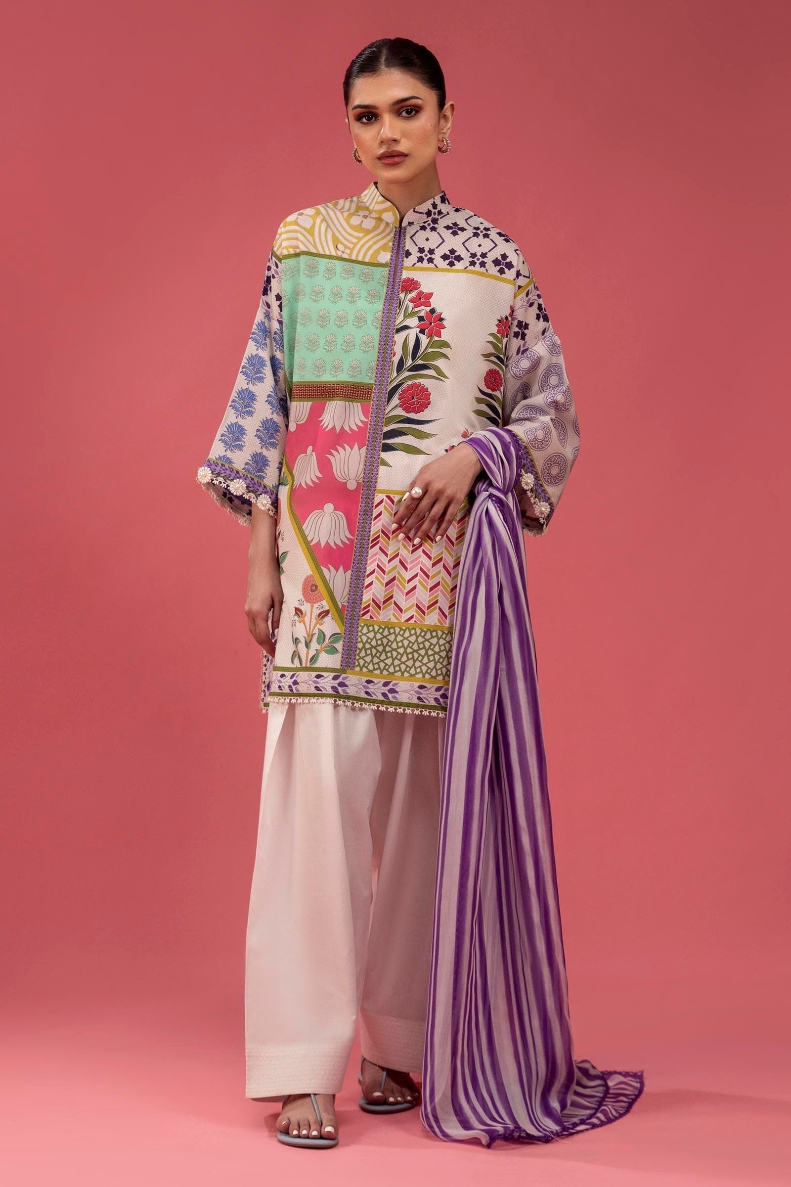 Sana Safinaz | Mahay Spring 25 | A-05 - House Of Anaya