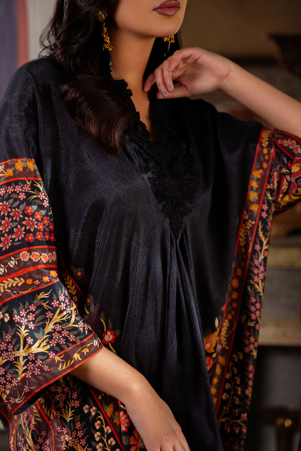 Saira Rizwan | Dahini Silk Pret | REEF -SRLP05-25 - House Of Anaya