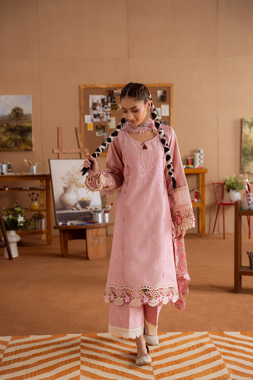 Saira Rizwan | Laanem Summer Lawn 25 | LEYLA-B-SRL25-04