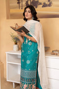 Hemstitch | Summer Luxury Lawn 24 | Turquoise