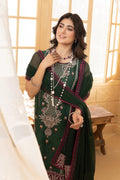 Hemstitch | Summer Luxury Lawn 24 | Bottle Green