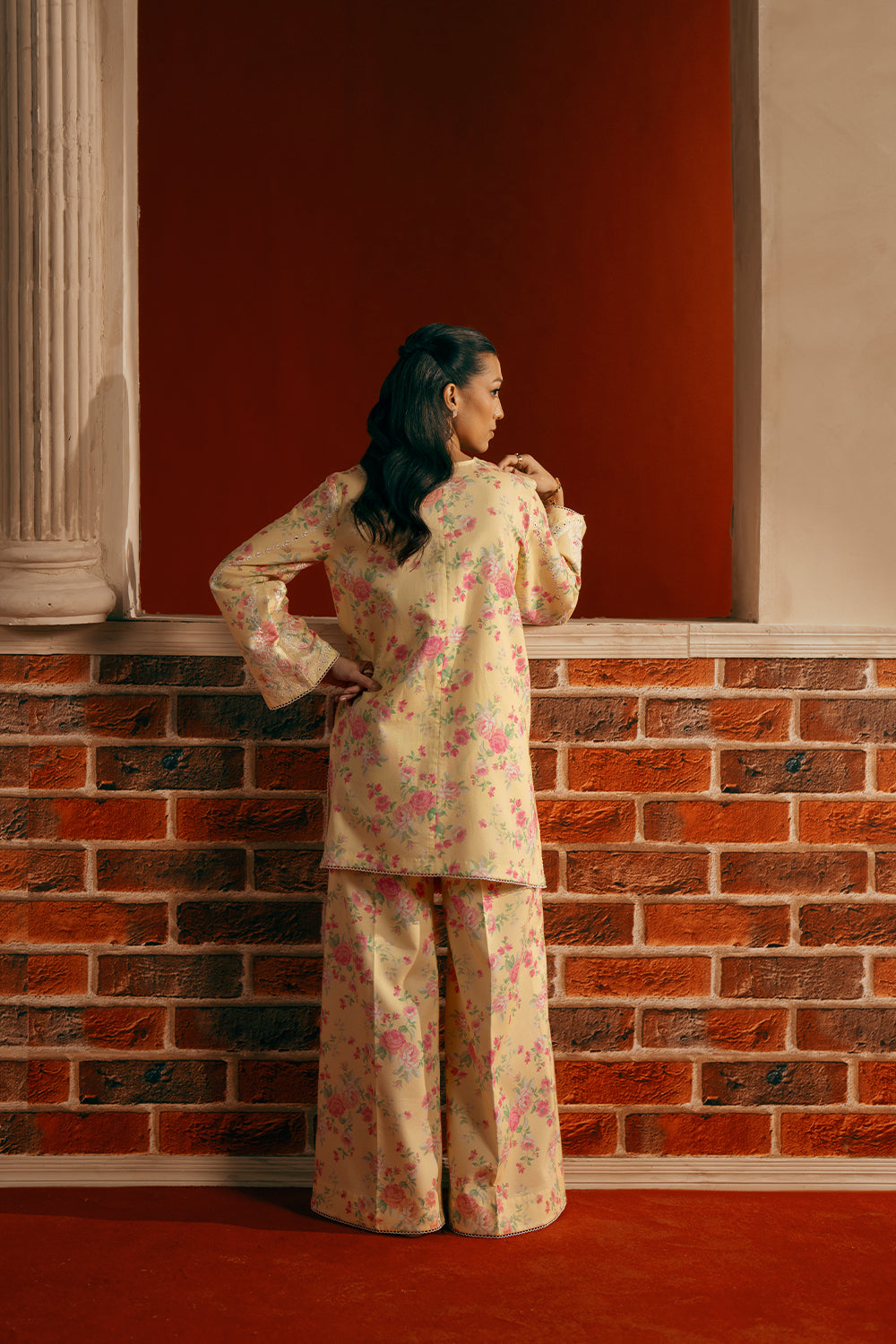 Saira Rizwan | Joolie Co ords | YELLOW-JBP25-01