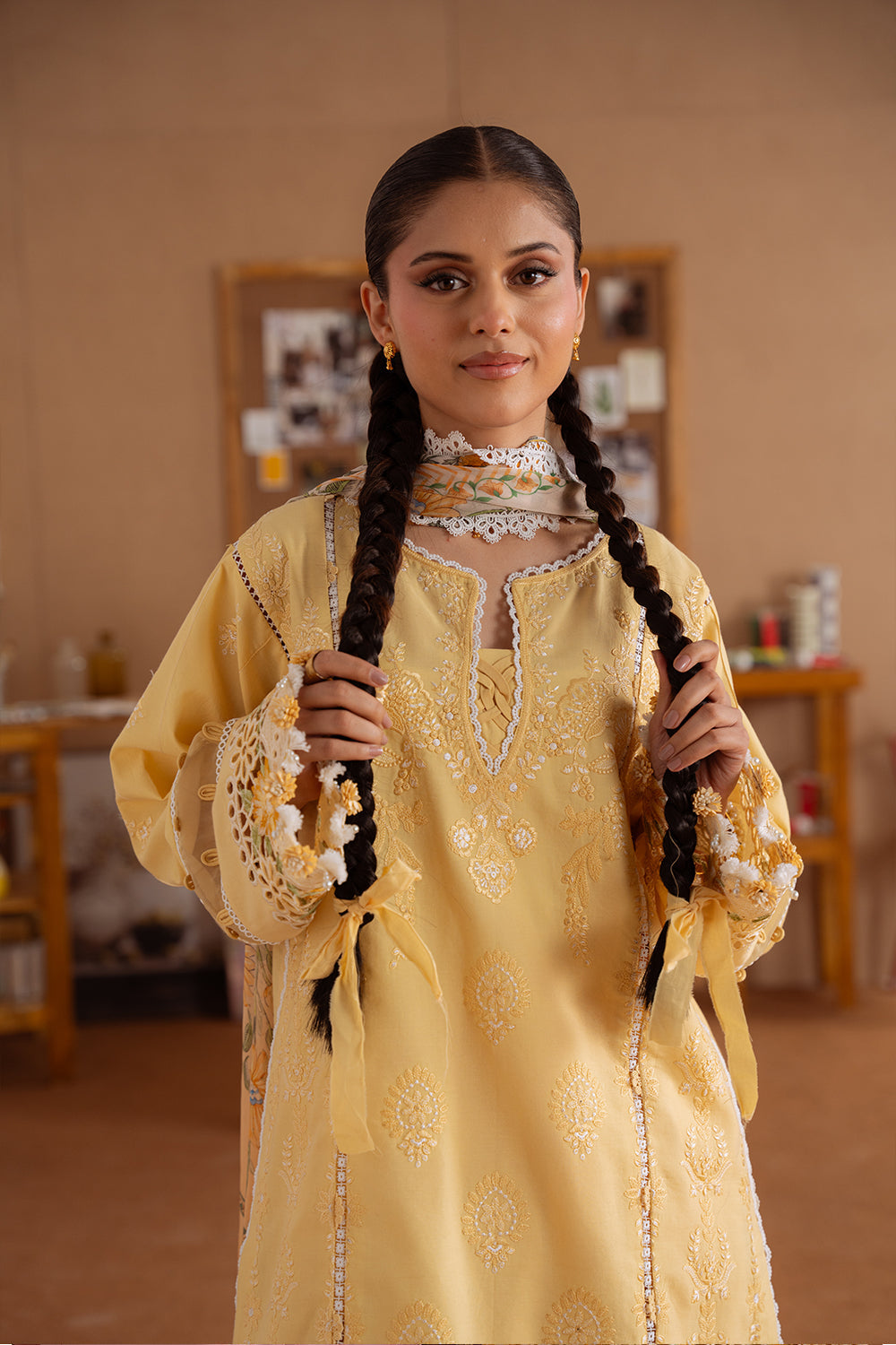 Saira Rizwan | Laanem Summer Lawn 25 | LEYLA-A-SRL25-04