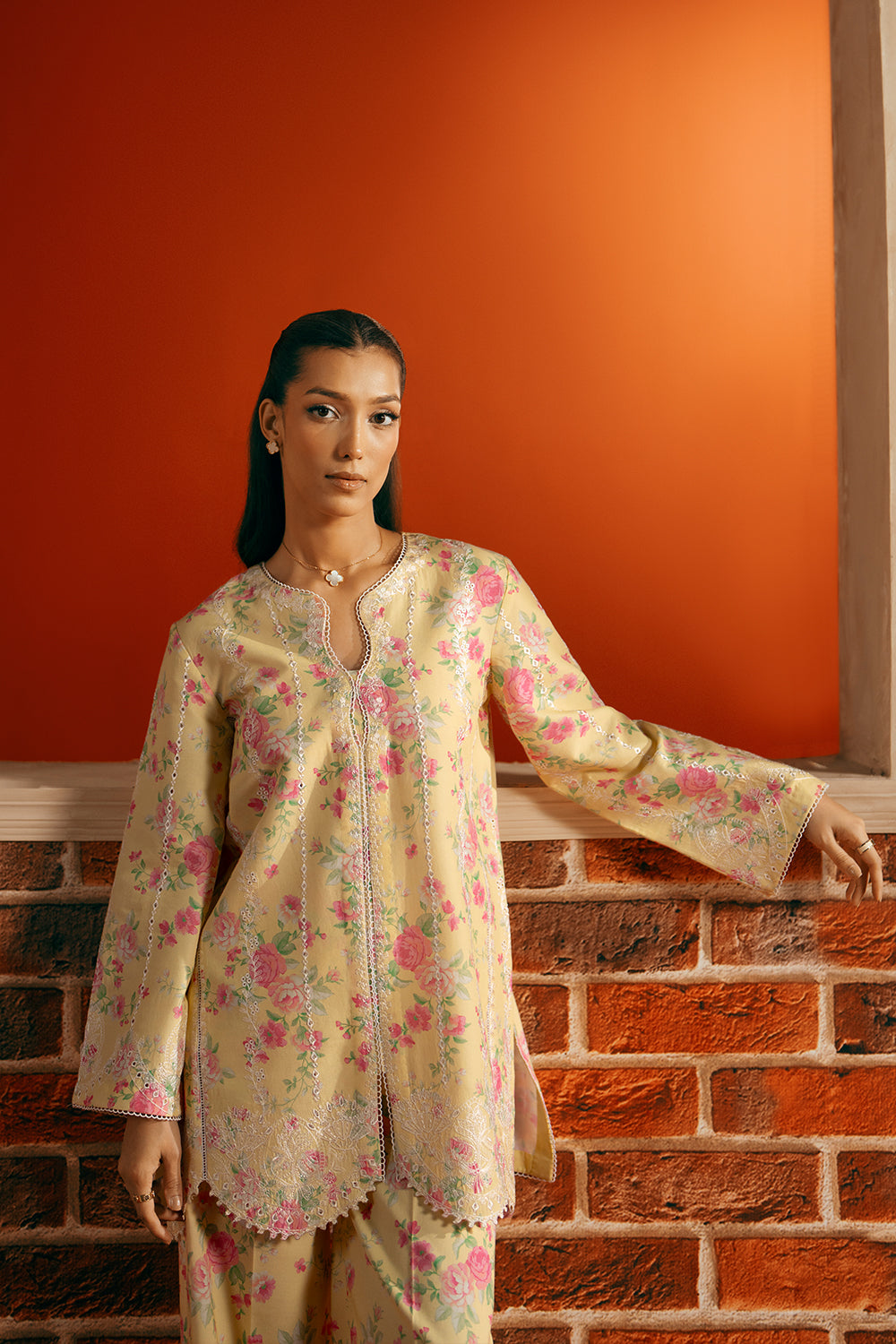 Saira Rizwan | Joolie Co ords | YELLOW-JBP25-01