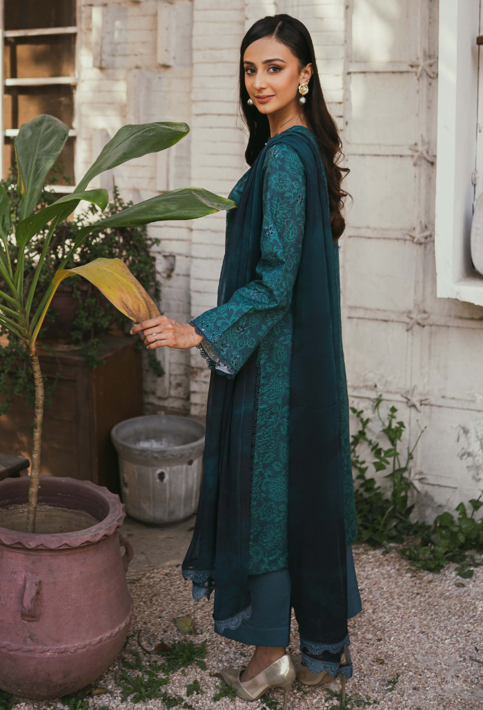 Humdum | Gardenia Lawn | D01 - House Of Anaya