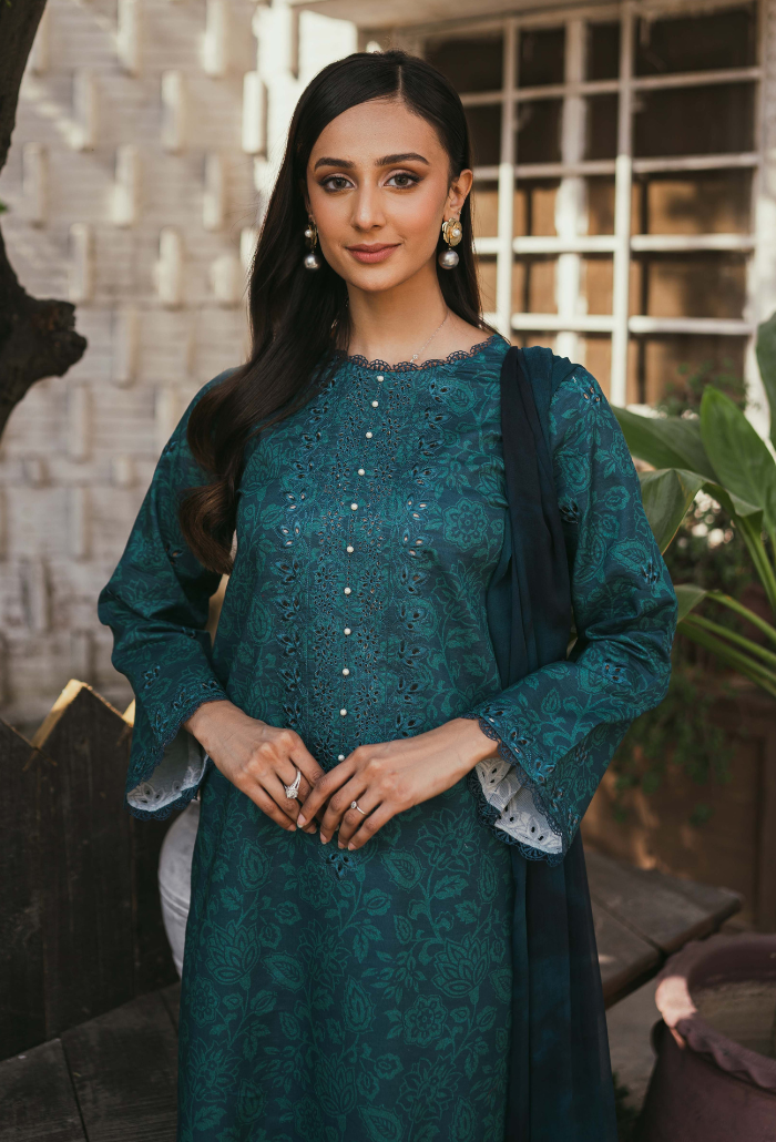 Humdum | Gardenia Lawn | D01 - House Of Anaya