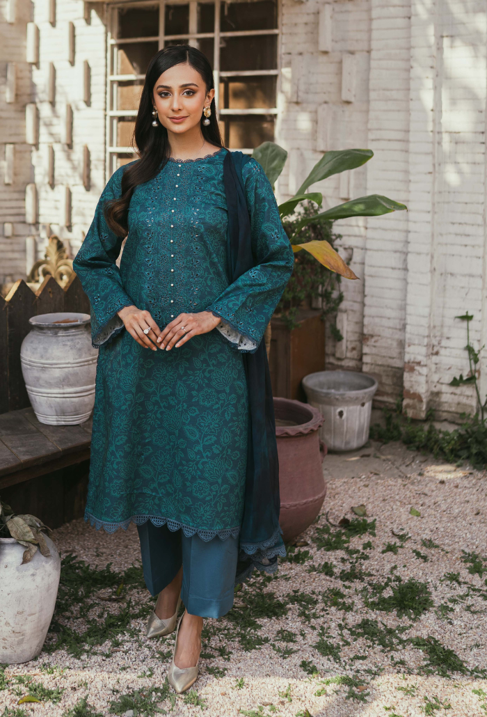 Humdum | Gardenia Lawn | D01 - House Of Anaya