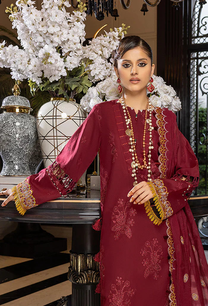 Humdum | Charlotte Chikankari Lawn | D08 - House Of Anaya