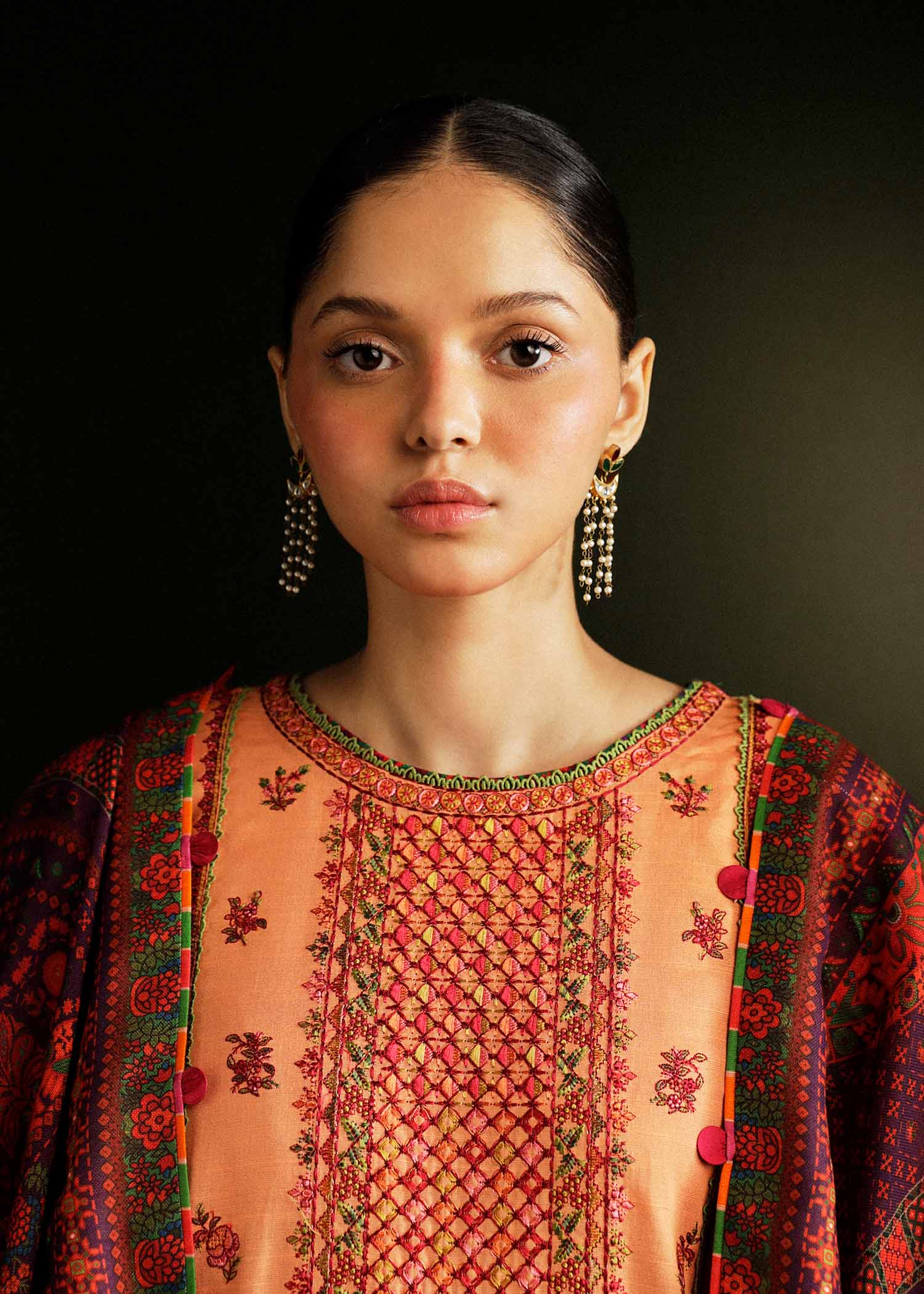 Hussain Rehar | Winter Shawl Khaddar 23 | Dusky - House Of Anaya