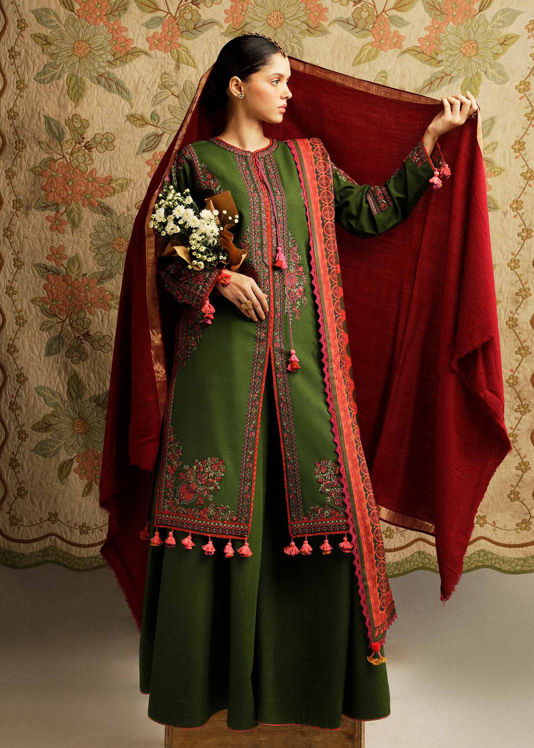 Hussain Rehar | Winter Shawl Khaddar 23 | Taal - House Of Anaya