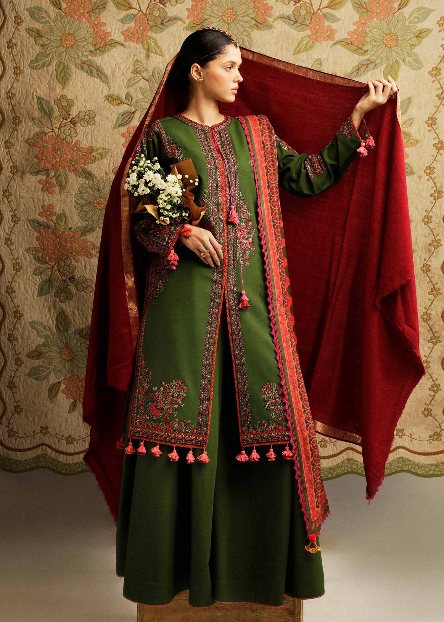 Hussain Rehar | Winter Shawl Khaddar 23 | Taal - House Of Anaya