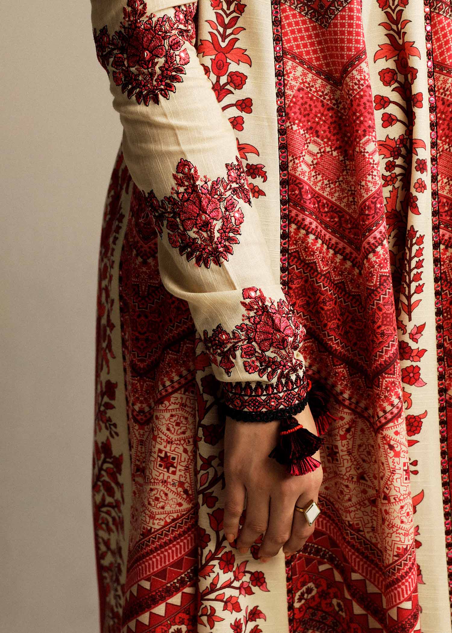Hussain Rehar | Winter Shawl Khaddar 23 | Opaline - House Of Anaya