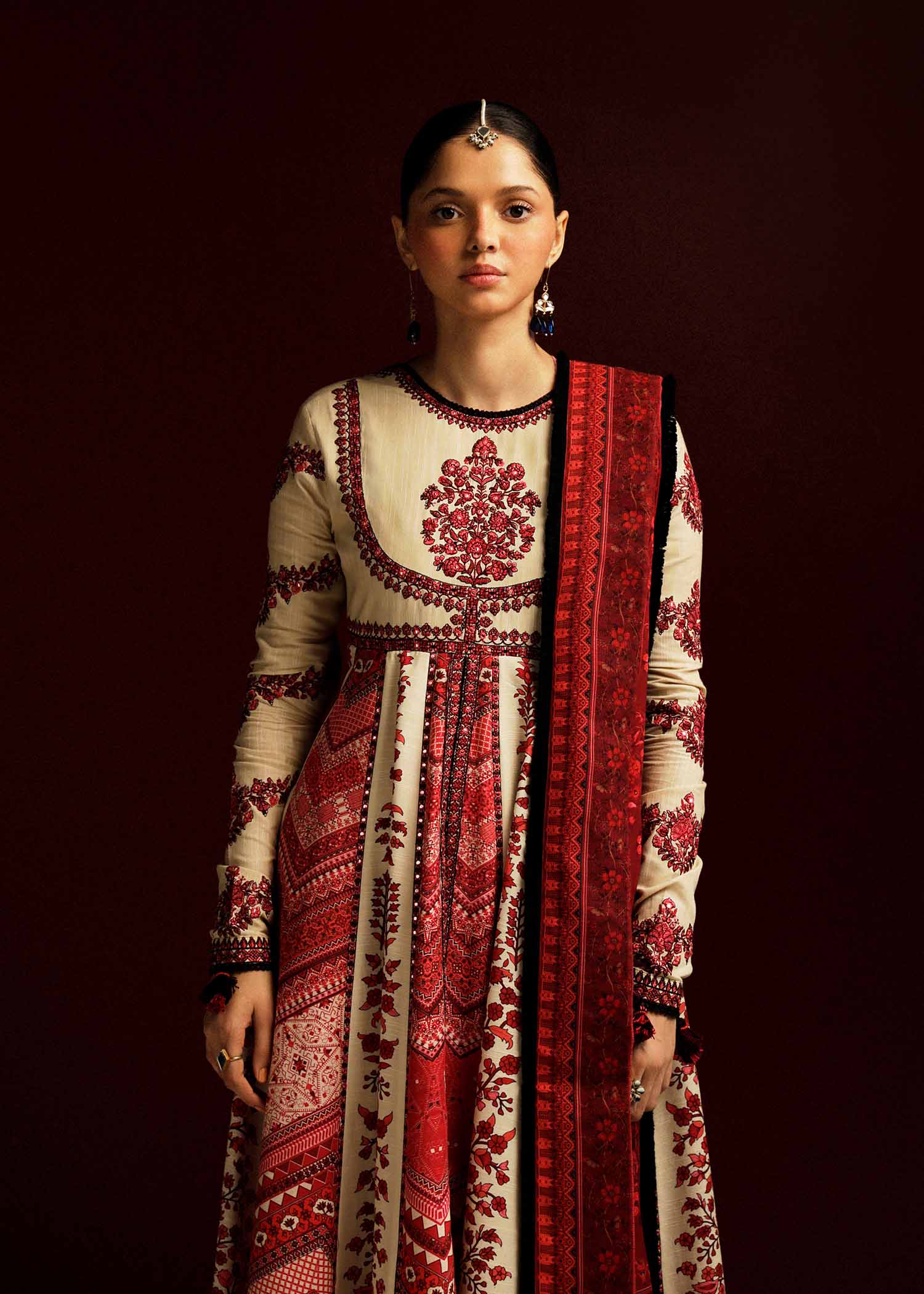 Hussain Rehar | Winter Shawl Khaddar 23 | Opaline - House Of Anaya