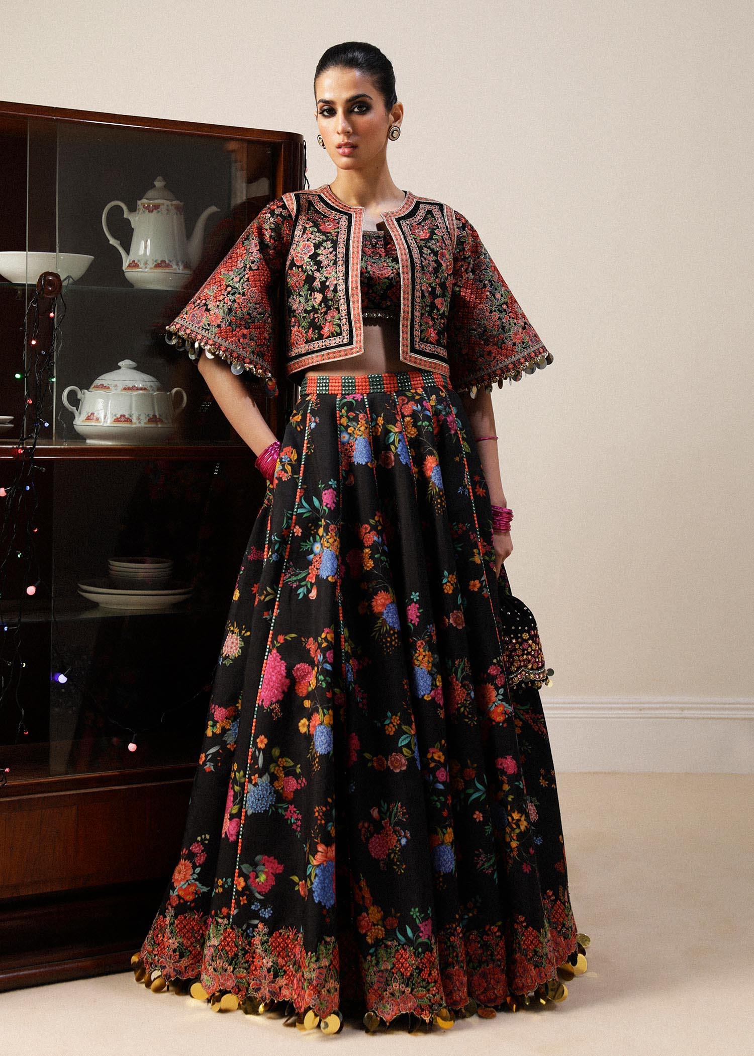 Hussain Rehar | Luxury Formals | Kala - House Of Anaya