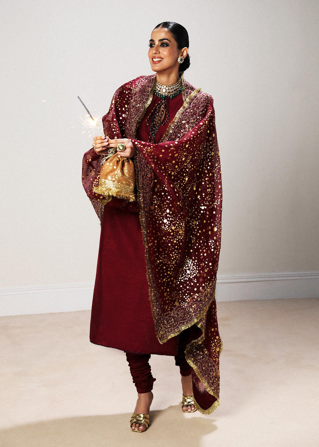 Hussain Rehar | Luxury Formals | Surkh - House Of Anaya