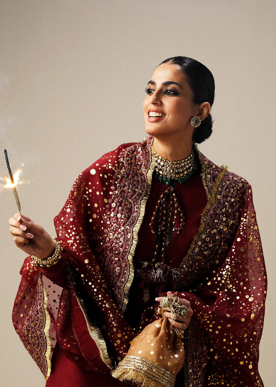 Hussain Rehar | Luxury Formals | Surkh - House Of Anaya