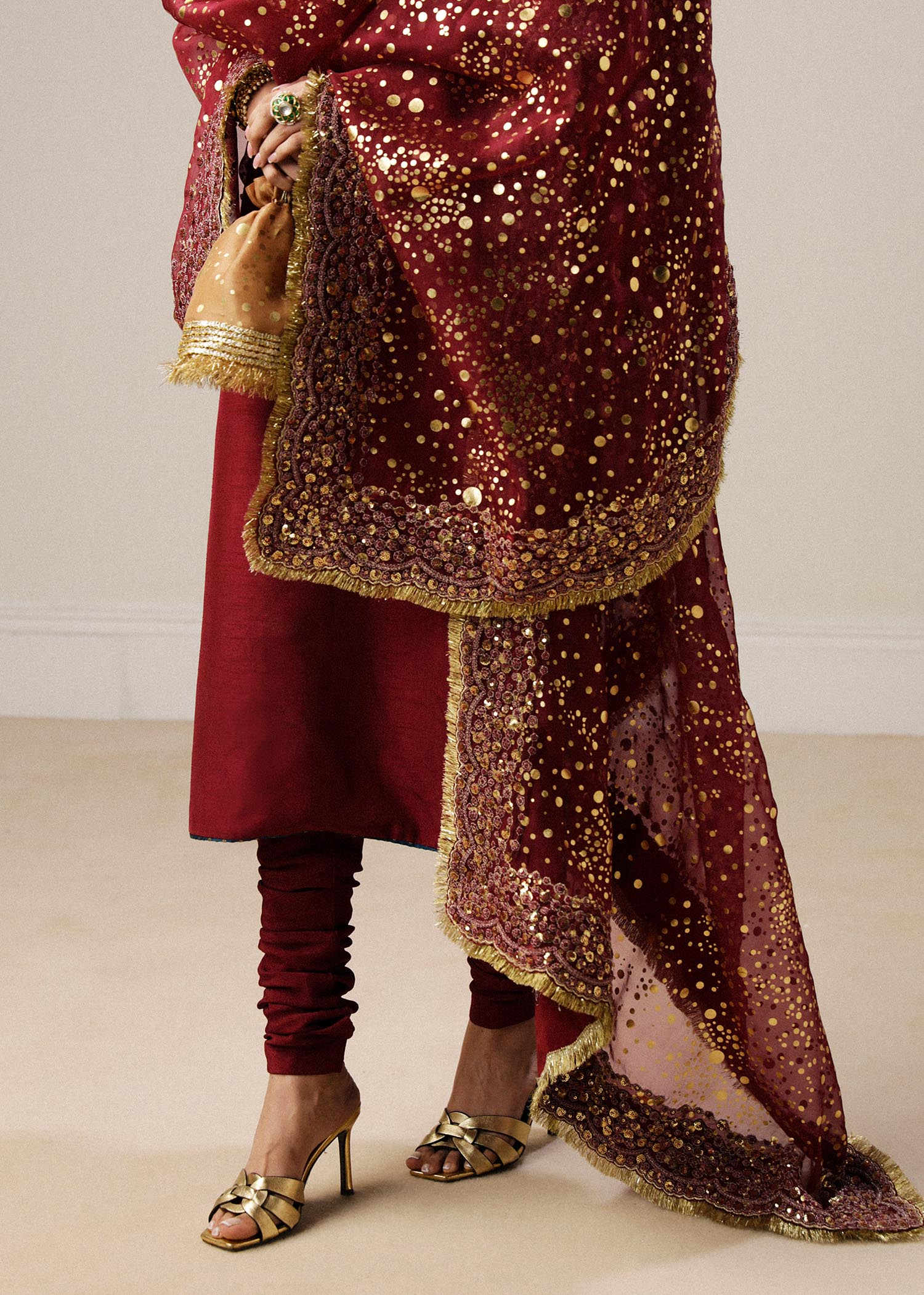 Hussain Rehar | Luxury Formals | Surkh - House Of Anaya