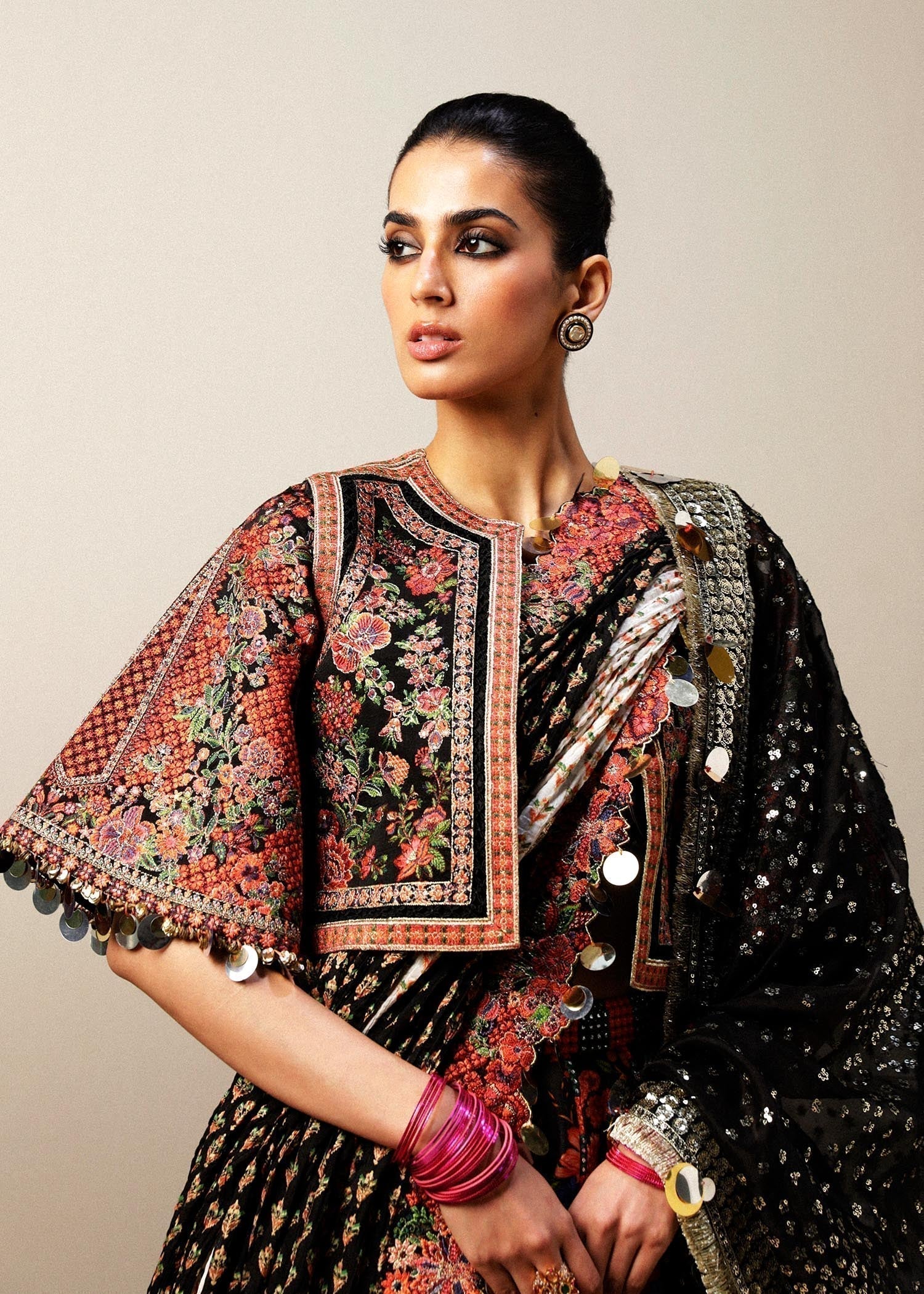 Hussain Rehar | Luxury Formals | Kala - House Of Anaya