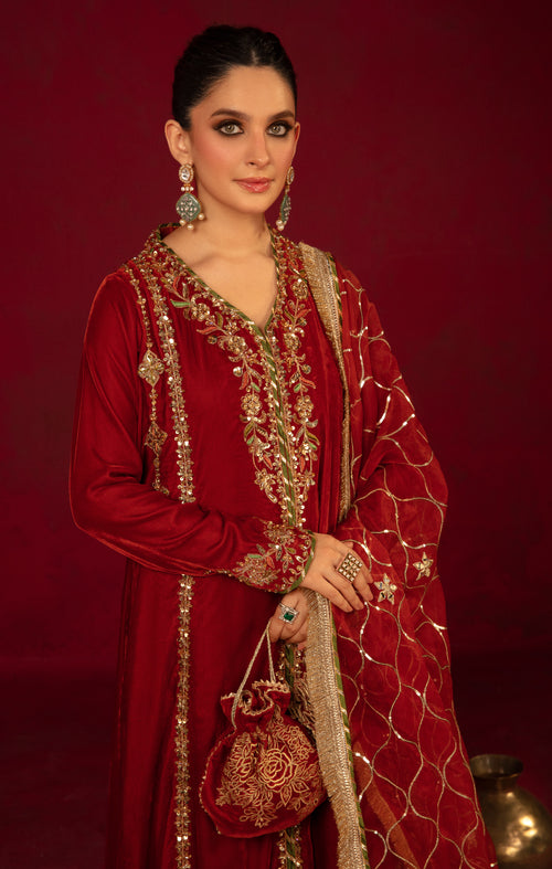 Maya | Raazi Velvet 24 | IMROZ - House Of Anaya