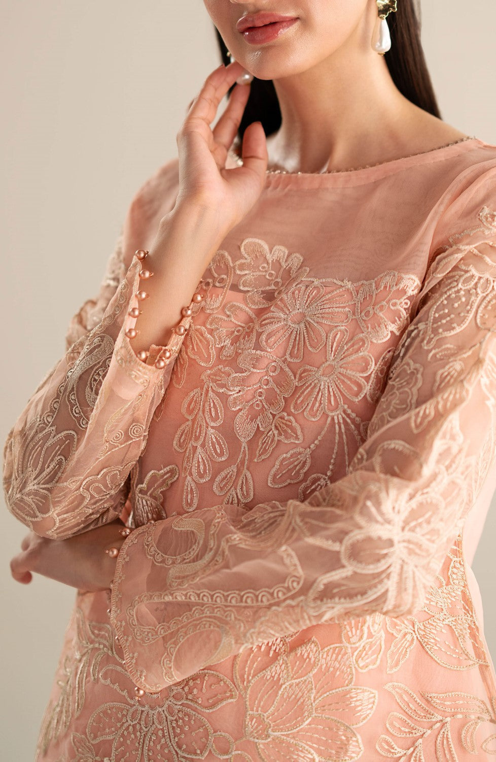 Maryum N Maria | Lagom Ready to Wear | LOTUS - MS-24212 - House Of Anaya