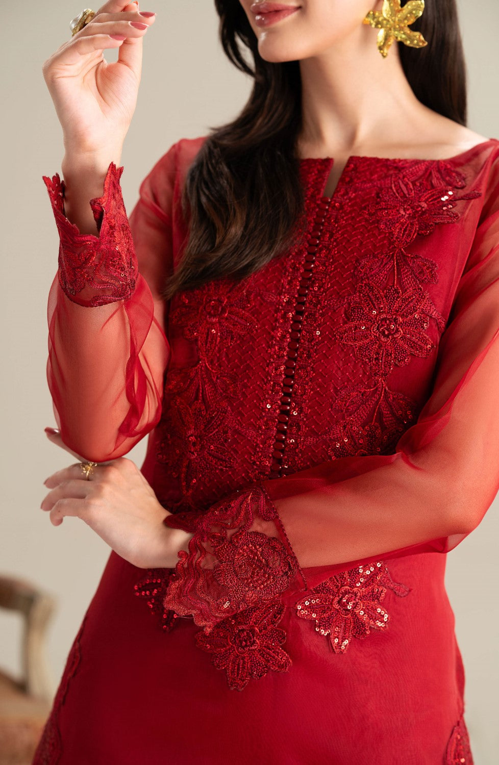 Maryum N Maria | Lagom Ready to Wear | DAHLIA - MS-24211 - House Of Anaya
