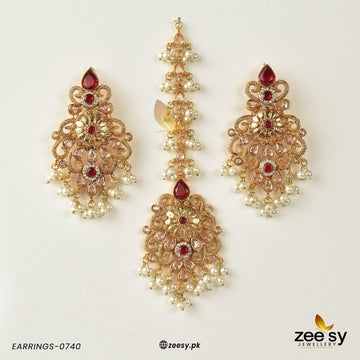 Spark Earrings-0740 - House Of Zarish