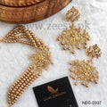 Sunflower Necklace-0337 - House Of Zarish