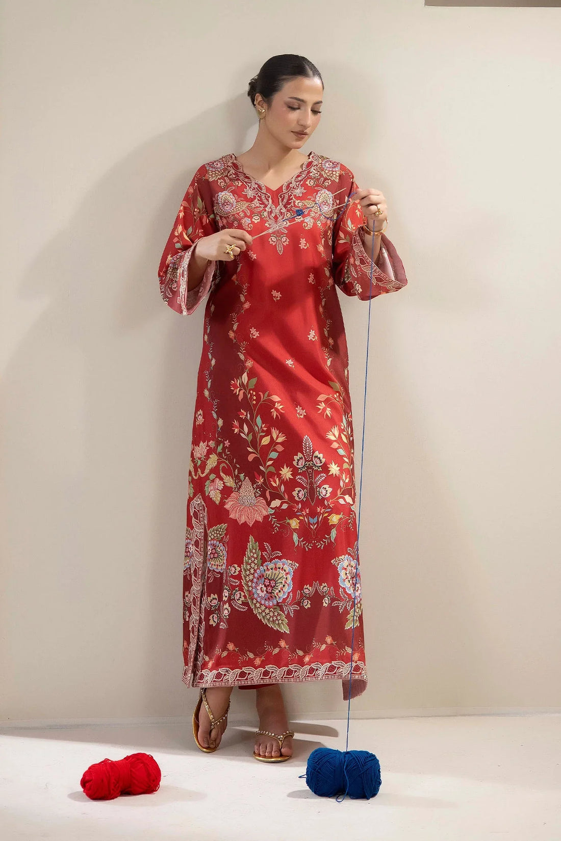 Adans Libas | Adans Jacobean | KAFTAN-10 - 1