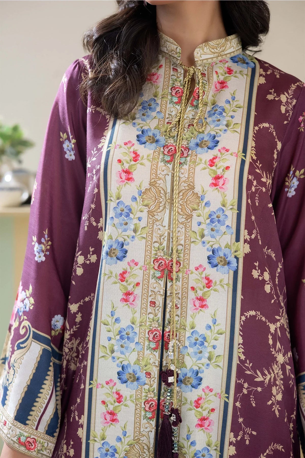 Adans Libas | Adans Jacobean | PRINTED KAFTAN-02 - 4