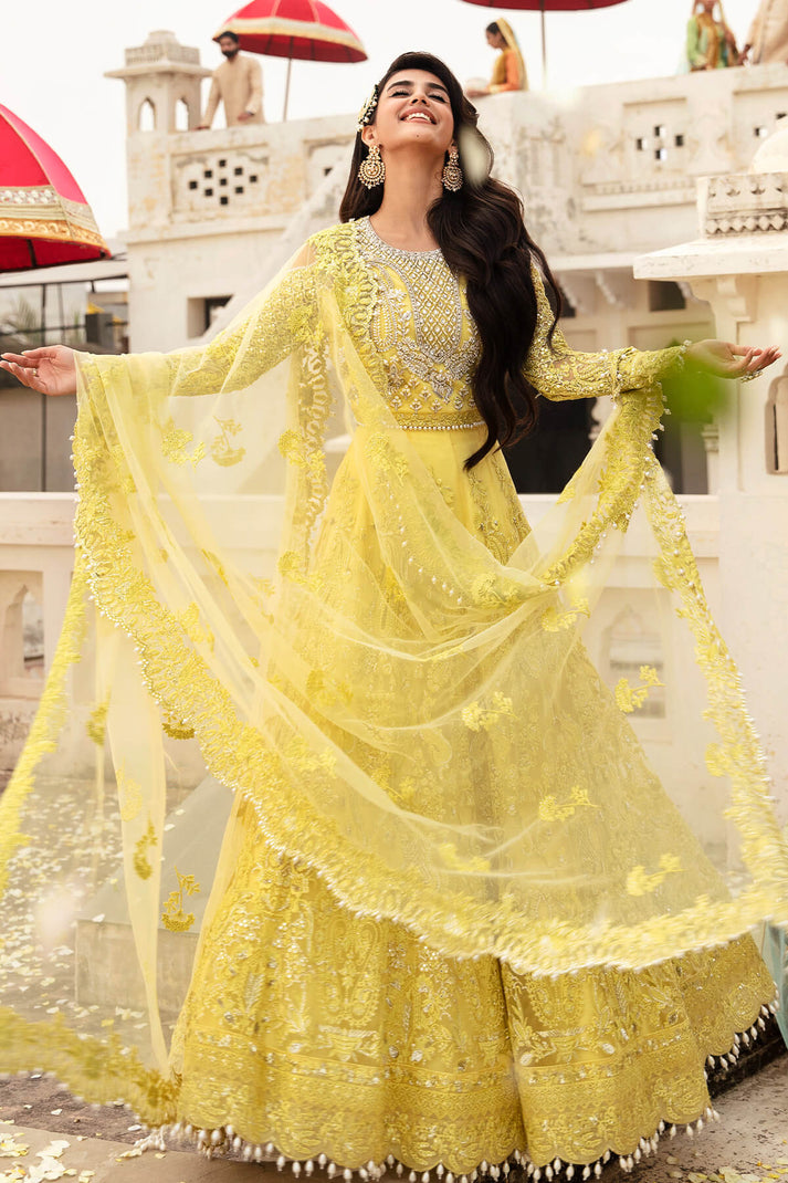 Imrozia Premium | Kayseria Bridals 24 | SB-18 Zard - House Of Anaya