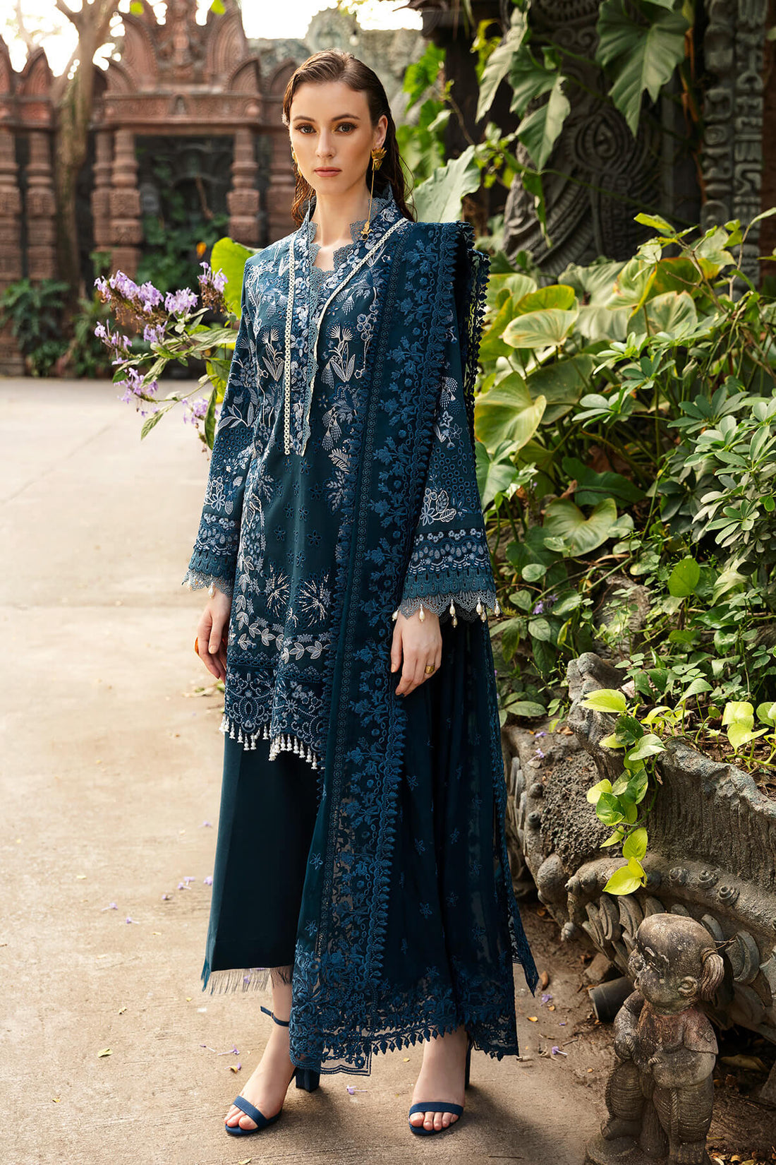 Imrozia Premium | Reve Luxury Lawn | S.L 58 Desiree - House Of Anaya