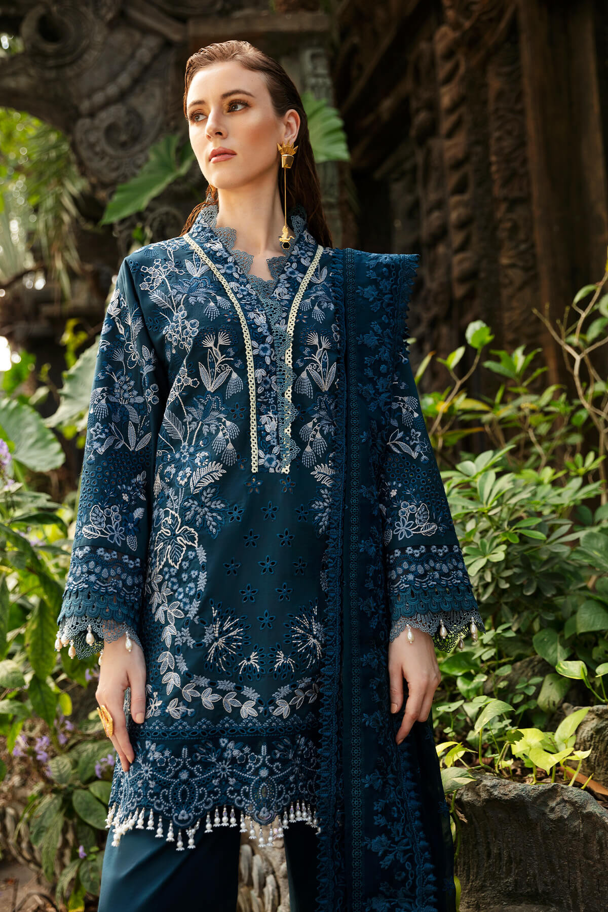 Imrozia Premium | Reve Luxury Lawn | S.L 58 Desiree - House Of Anaya