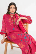 Ittehad | Printed Lawn 24 | IP3P01-3PS-DPK - House Of Anaya