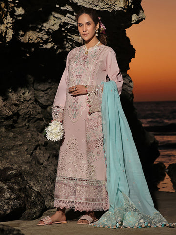 Izel | Saahil Signature Lawn 24 | SOFFIO - House Of Anaya