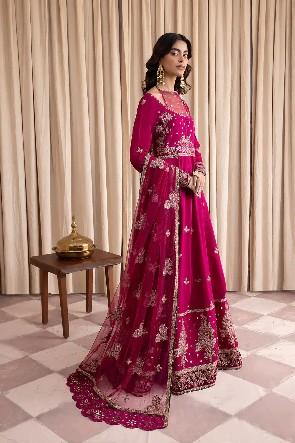 Iznik | Festive Raw Silk 23 | IRS-05 OPULENCE - House Of Anaya