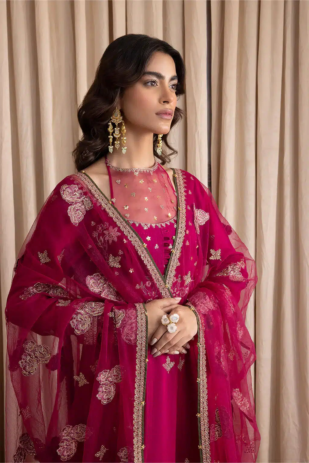 Iznik | Festive Raw Silk 23 | IRS-05 OPULENCE - House Of Anaya