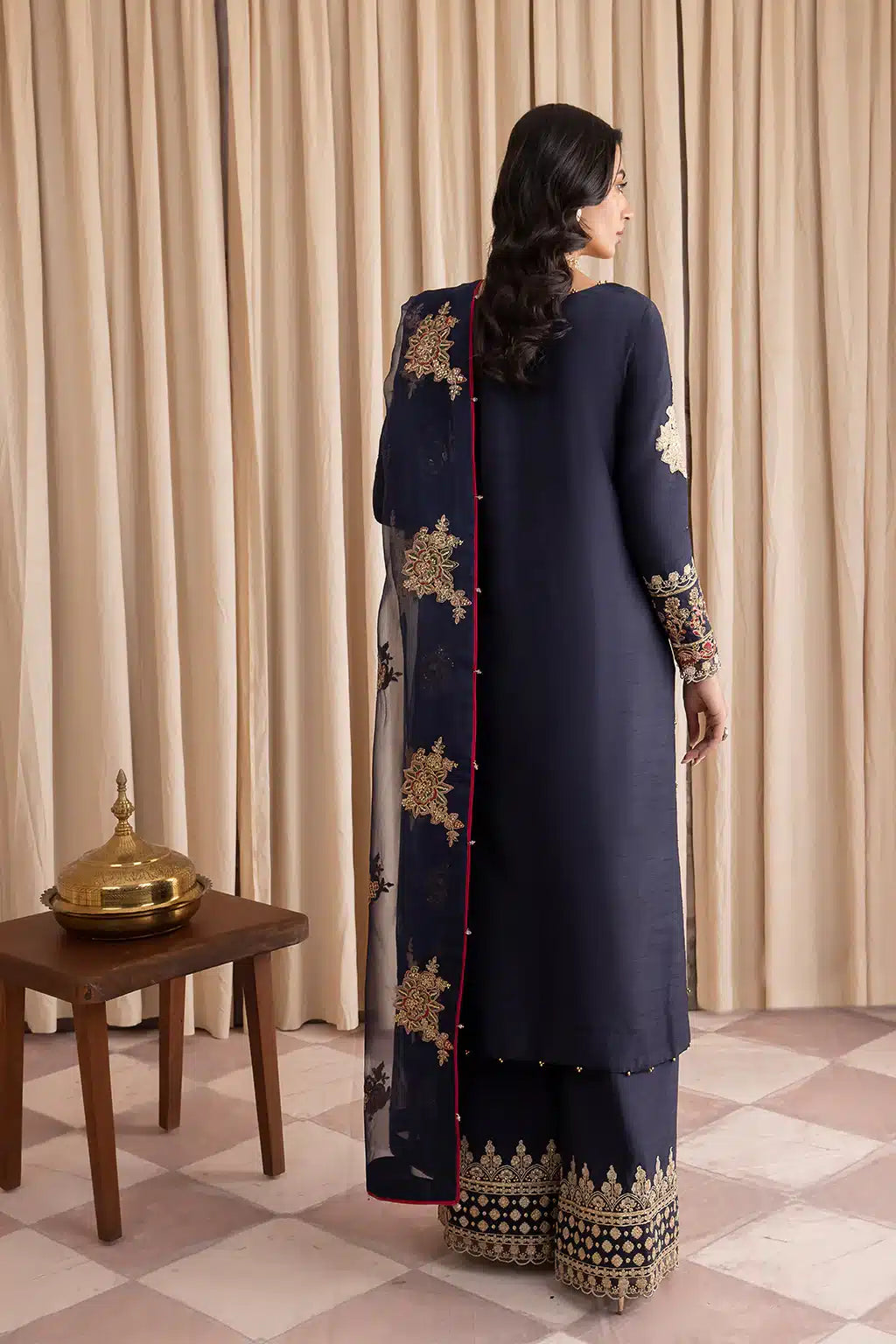 Iznik | Festive Raw Silk 23 | IRS-07 ZENITH - House Of Anaya
