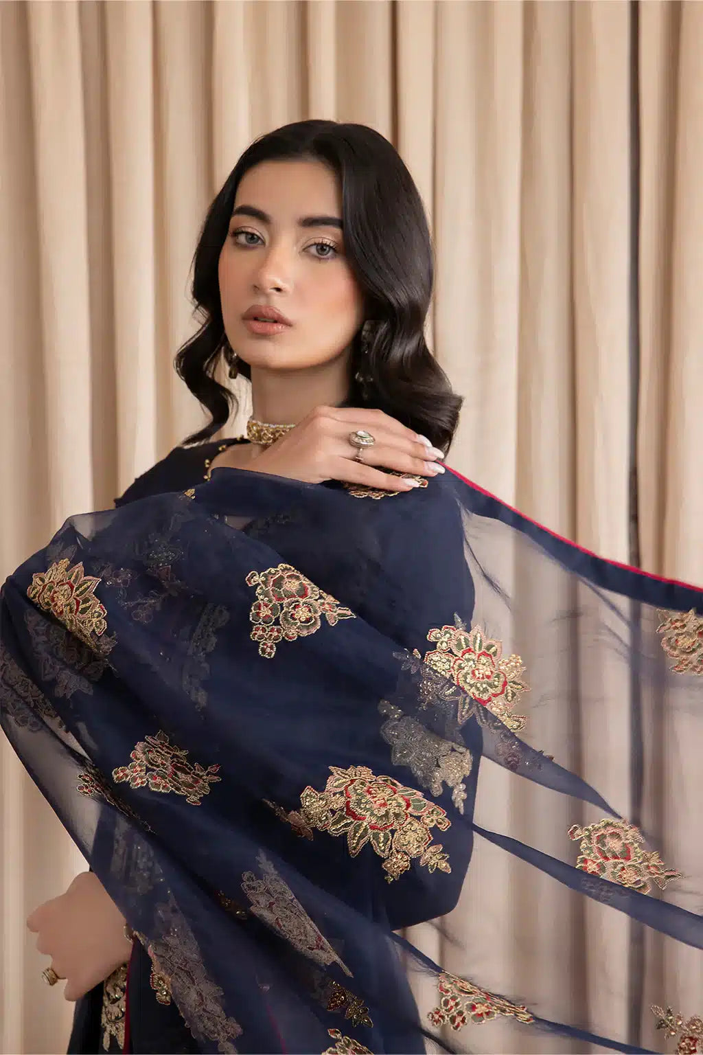 Iznik | Festive Raw Silk 23 | IRS-07 ZENITH - House Of Anaya