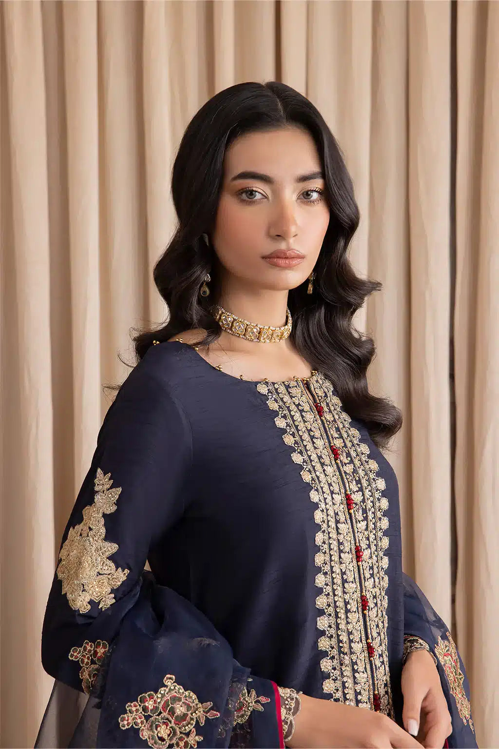 Iznik | Festive Raw Silk 23 | IRS-07 ZENITH - House Of Anaya