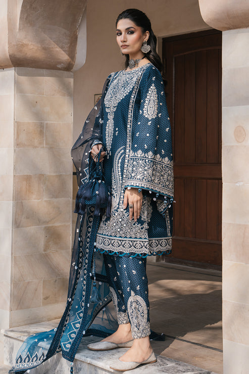 Jazmin | Shahkaar Luxury Lawn 24 | SL24-D5 - House Of Anaya