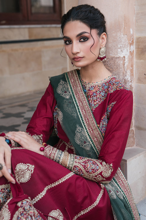 Jazmin | Shahkaar Luxury Lawn 24 | SL24-D11 - House Of Anaya