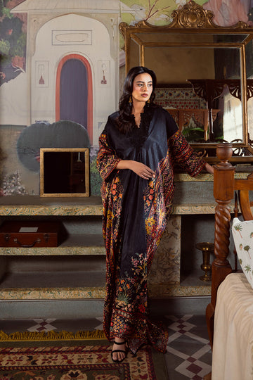 Saira Rizwan | Dahini Silk Pret | REEF -SRLP05-25 - House Of Anaya
